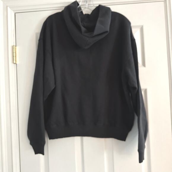 NWT American Eagle Gray Grey Hoodie Hooded Sweatshirt 2023 XS Extra Small Top - Picture 11 of 15
